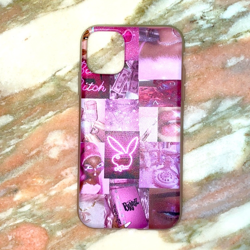 Pink Baddie Aesthetic Poster iPhone Case & Cover